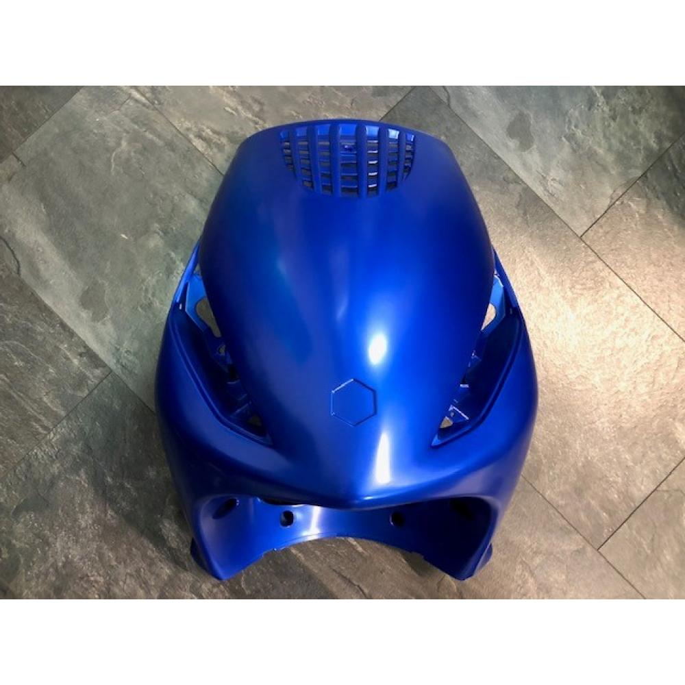 Voorkap Piaggio Zip 4T Blauw-Mat Nieuw Actie
